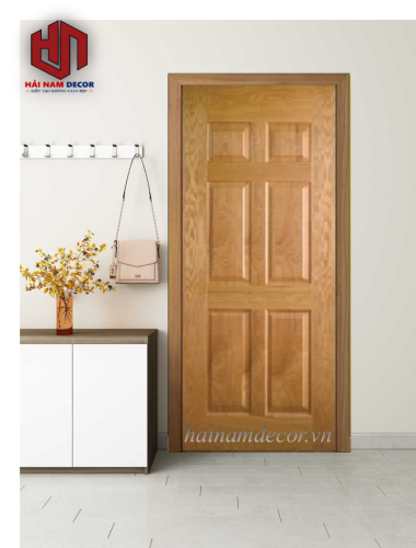 Cửa gỗ HDF SD 6HN - Sồi