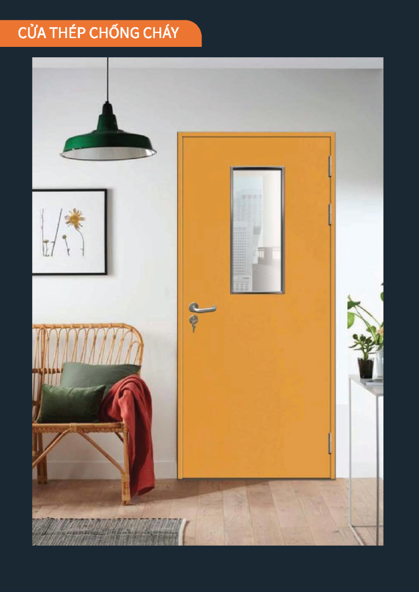 CỬA THÉP CHỐNG CHÁY