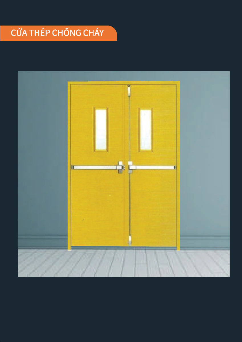 CỬA THÉP CHỐNG CHÁY