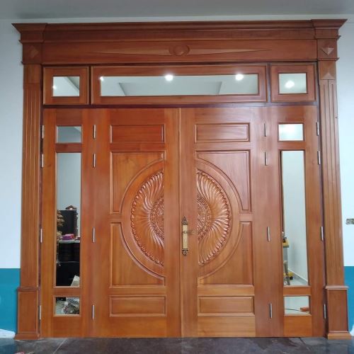 Cửa gỗ tự nhiên SD D3