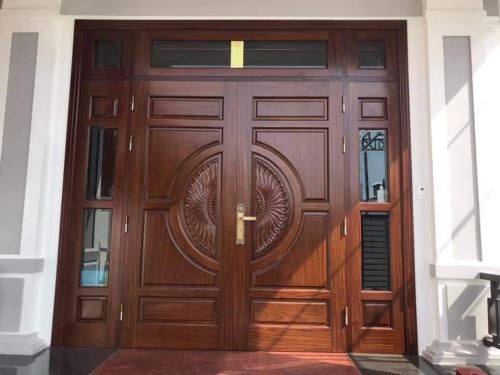 Cửa gỗ tự nhiên SD D2