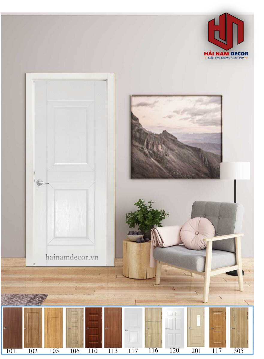 Cửa nhựa Hàn Quốc SD KSD 117