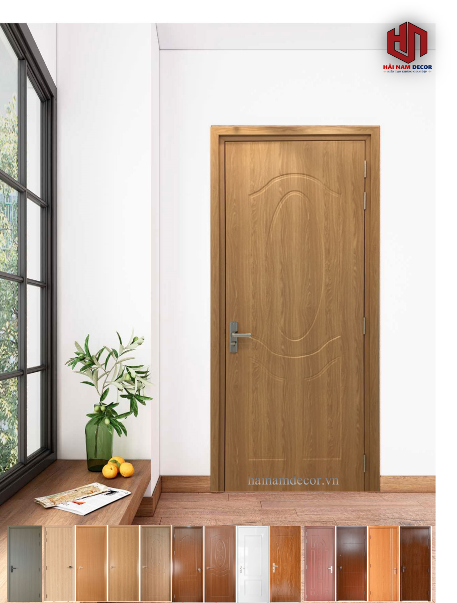 Cửa nhựa gỗ Composite-02